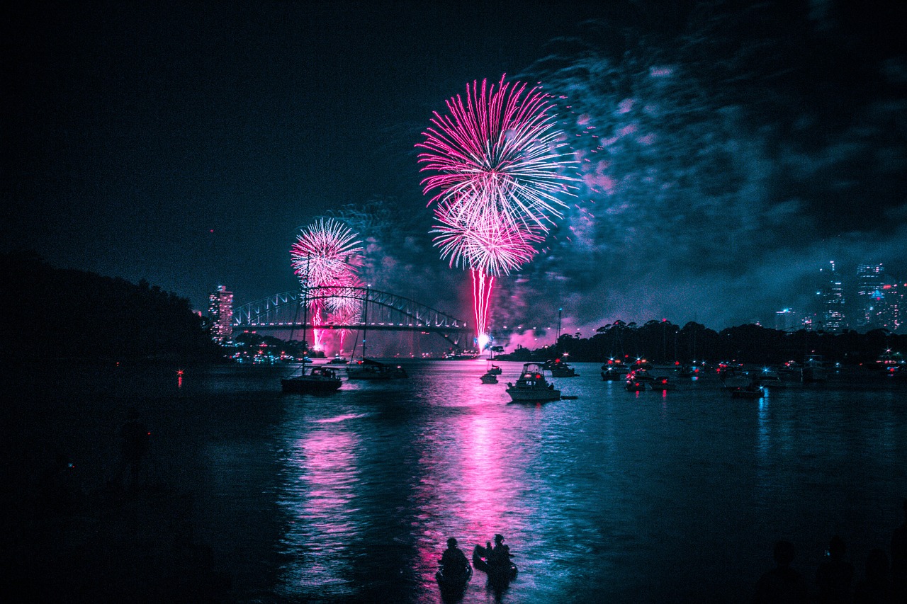 Fogos de artifício em Sydney